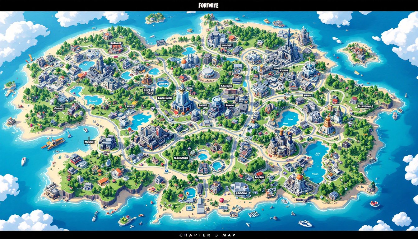 fortnite chapter 3 map