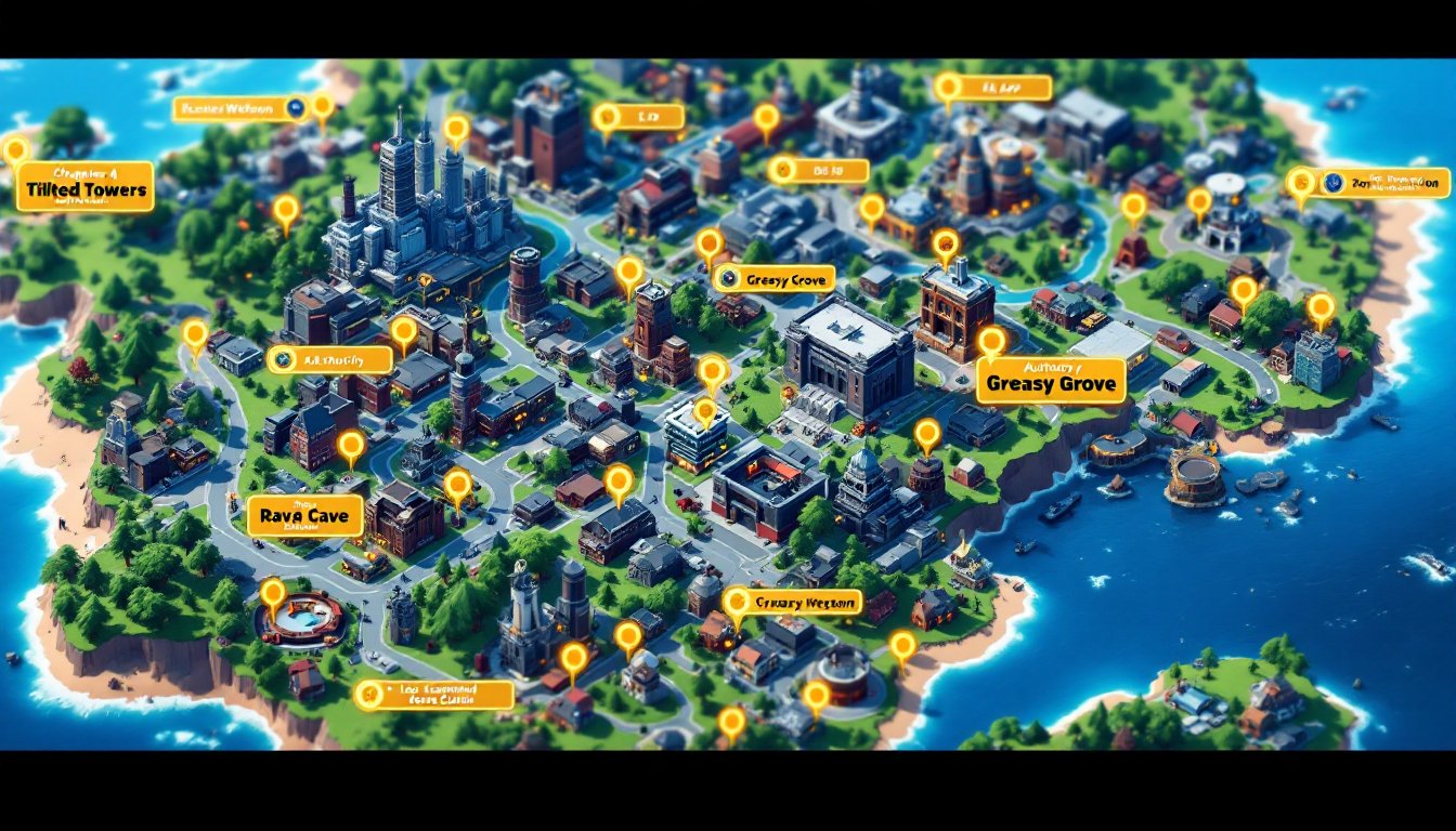 fortnite chapter 4 map