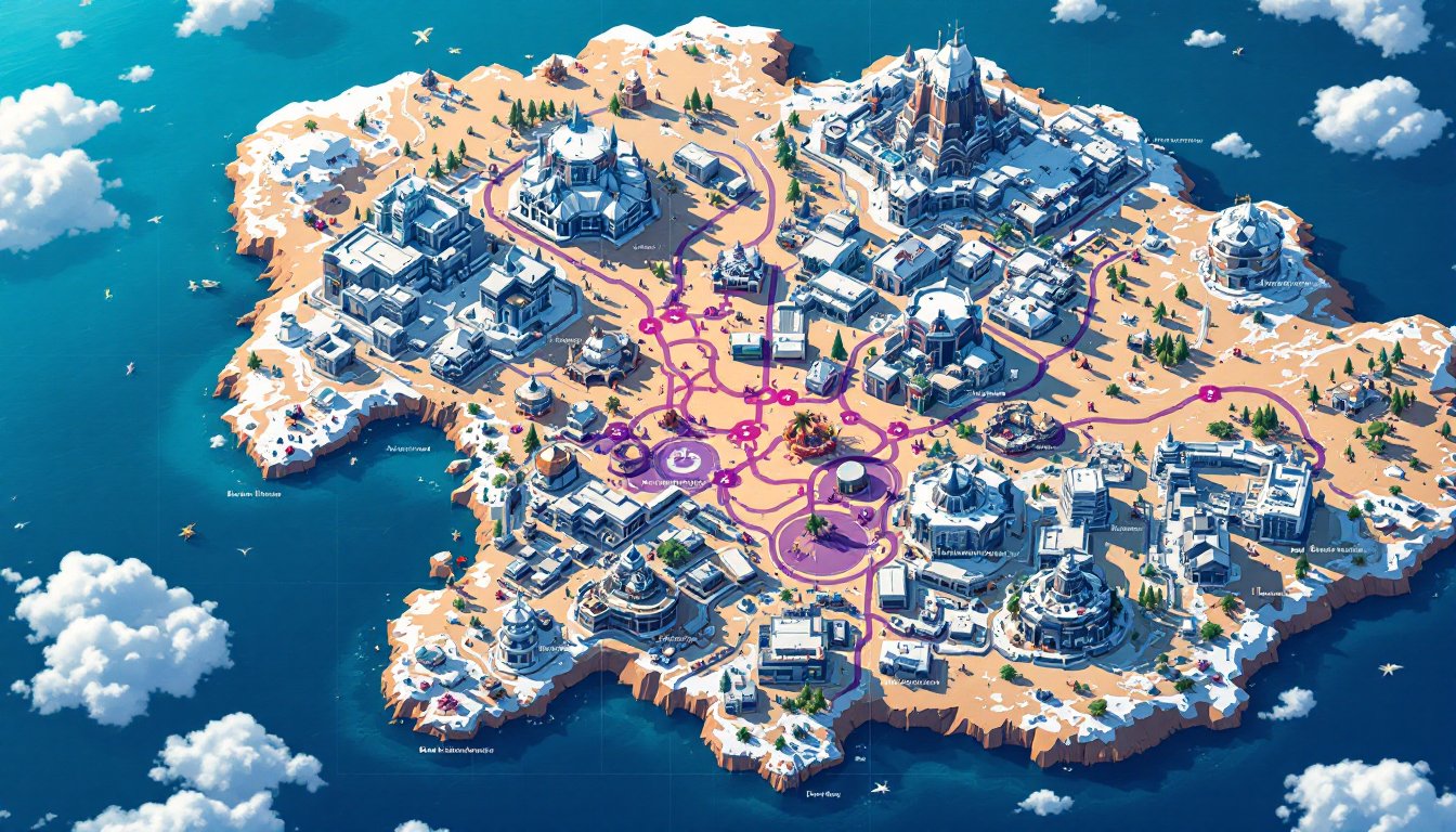 fortnite map