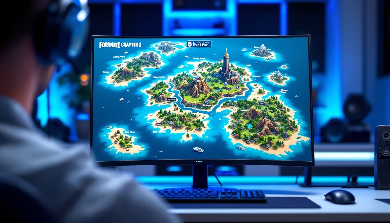 fortnite chapter 2 map