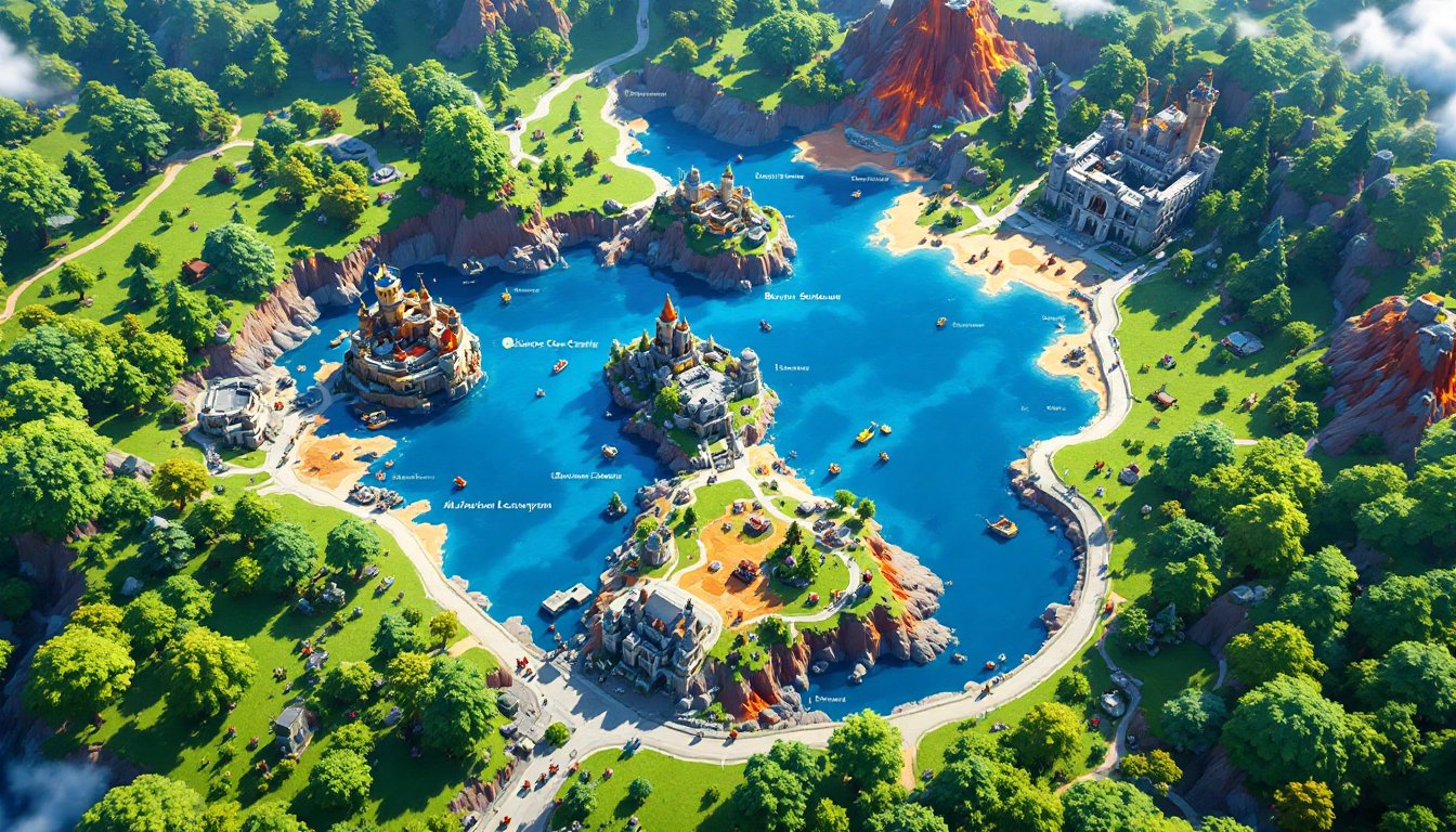 lego fortnite map