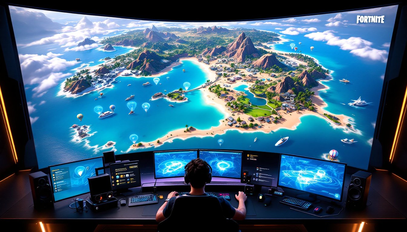 fortnite new map